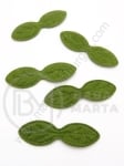 Foaie de pâslă 45x15x1.5mm verde 1 pachet 10 buc 182277