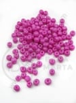 Mărgele de sticlă roz închis 4~5x3~5mm gaură 1.3mm 1 pachet 50g 334151