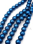 Şir de perle albastru 8mm. ~80cm ~110 bucati 341002