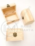 Cutie de lemn 160x120x115mm rotunjită 1 buc 182021