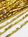 Cub de hematit aur ~2.5mm gaură nemagnetică 1mm ~180 buc ~40cm 1 buc 353144