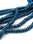 Abac hematit nemagnetic 6x3mm albastru ~140 buc 1 buc 352448