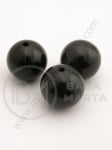 Bilă neagră 20mm gaură 2.5mm 1 paquet ~40g ~9 buc 312442