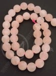 Bilă de cuarț roz mată 10mm ~37 buc 1 buc 351573