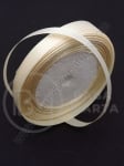 Panglică de satin 10mm crem ~22 metri 451558