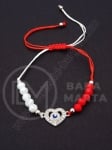 Margele metallice Martenitsa si cristale 1 pachet 12 buc 104581