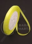 Panglică de satin 6mm galben electric ~22 meters 451071