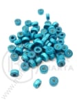 Șaibă din lemn 6x3mm, gaură albastră, 2mm, 1 pack, 40g ~660 pcs. 321142