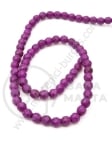 Mărgele sintetice fațetate turcoaz violet 6mm ~67 buc 1 buc 352017