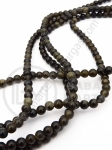 Obsidian cu luciu auriu, bilă de 4mm, 40cm ~95 pieces 1 buc 352542