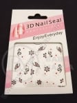 Autocolant 3D pentru decorarea manichiurii 1 bucată 181402