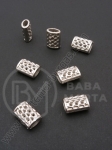Mărgele SSV 15x10.5x6.5mm argintii 1 pachet 50 buc 318475