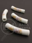 Mărgele de porțelan ~38~40x9mm gaură pictătă 4mm 1 buc 335061