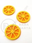 Pâslă portocalie 40mm 1 pachet 10 bucăți 181921