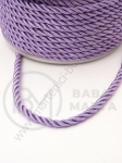 Sfoară de poliester rasucită 3mm color liliac 1 meter 441308
