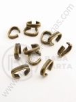 Dop (separator) bronz antic 11x8x3mm ~30buc 301096