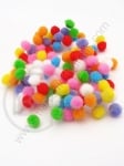 Pompom 8mm MIX 1 pachet 100 buc 461454