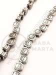 Hematit cu craniu 8x9x5mm argintiu, nemagnetic, gaură 1.5mm ~54 buc 1 buc 352331