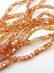 Șir de cuburi de cristal ~2mm gaură de arc 0.5mm ~190 pcs ~43cm 1 buc 342571