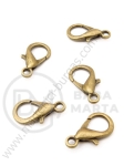 Închizatore metallice 12x21mm culoare bronz antic 1 pachet 10 buc 301892