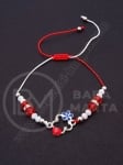 Margele metallice Martenitsa si cristale 1 pachet 12 buc 104586