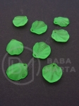 Foaie 16x14x3mm verde mat cu gaură 1 pachet 40g ~114 buc 312755