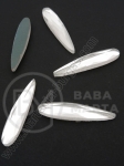 Placă de sticlă transparentă 6x30mm pentru buze fierbinți 1 pachet 10 buc 151433
