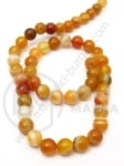 Bilă de agate dungat 8mm ~48 pieces 1buc. 351300