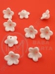 Floare 12.5x6mm gaură albă 1.5mm 1 pachet 40g ~160 buc 311857