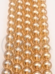 Glob de cristal 10mm auriu ~41 buc calitate AAAA 1 buc 342225