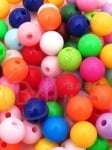 Bilă 10mm colorată gaură 2.5mm 1 paquet 40g ~89 buc 312466