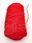 Macrame 3mm roșu 80% bumbac, 20% poliester 200g ~220 metri 431323