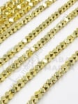 Cub de hematit 3x3mm gaură fațetată 0.8mm ~135 buc ~40cm 1 buc 353208