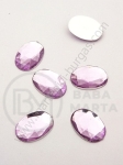 Pietricele acrilice 14x10x5mm violet pentru lipit 1 pachet 30 buc 151596