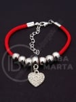Mărgele metallice Martenitsa cu cristale 1 pachet 12 buc 103077