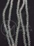 Șir de cristale ~3x~2.6mm gaură 0.6mm ~150 pcs ~40cm 1 buc 342057