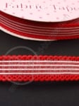 Bandă adezivă din poliester 13mm roșie 1 rolă ~1,82 metri 451354