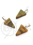 Pandantiv Ochi de Tigru 20x15mm 1 buc 355499