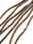 Disc de hematit 2x1mm gaură 0.7mm ~450 buc ~40cm 1 buc 353191