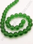 Şir de mărgele de vitola 10mm verde ~33 bucăţi 1 buc 343094