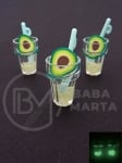 Lampă suspendată 20x13mm borcan cu cocktail de fructe 1 paquet 2 pieces 335611