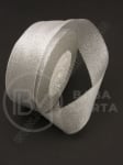 Panglică organza 40mm argint ~22 metri 451571