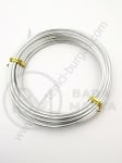 Sârmă de aluminiu 2,5 mm culoare argintie 1 pachet ~5 metri 141211