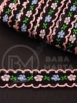 Panglică cu flori 13mm 1 pachet ~20 metri 411190