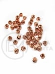 Margele 3x2mm alamă placată cu gaură 1.2mm 1 pachet 20 buc 305827