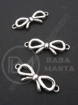 Panglică metalică cu elemente 28x10mm, color argintie, 1 pack, 10 pcs. 306247