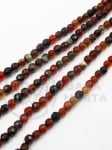 Agat ~ bilă fațetă de 4 mm ~ 95 bucăți 1 buc 352599
