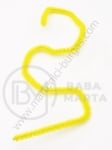 Tijă de sârmă galbenă 6mm length 30cm 1 paquet 10 buc 181678