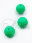 Bilă de mărgele din silicon cu gaură de 20 mm, 2 mm, 1 paquet, 2 pc. 317098