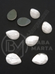 Picatura de vitola 10x14mm transparentă pentru lipici hote 1 pachet 20 pcs 151392